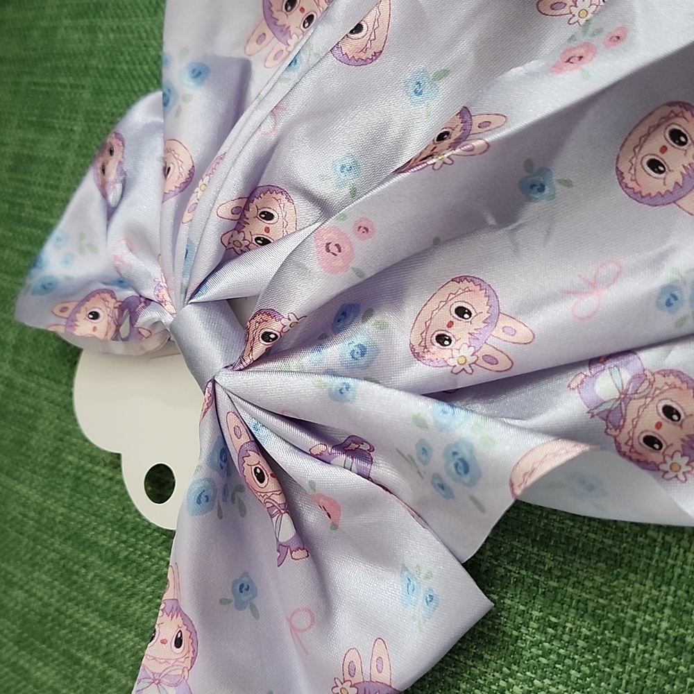 Labubu Inspired Hair Bow (Purple)